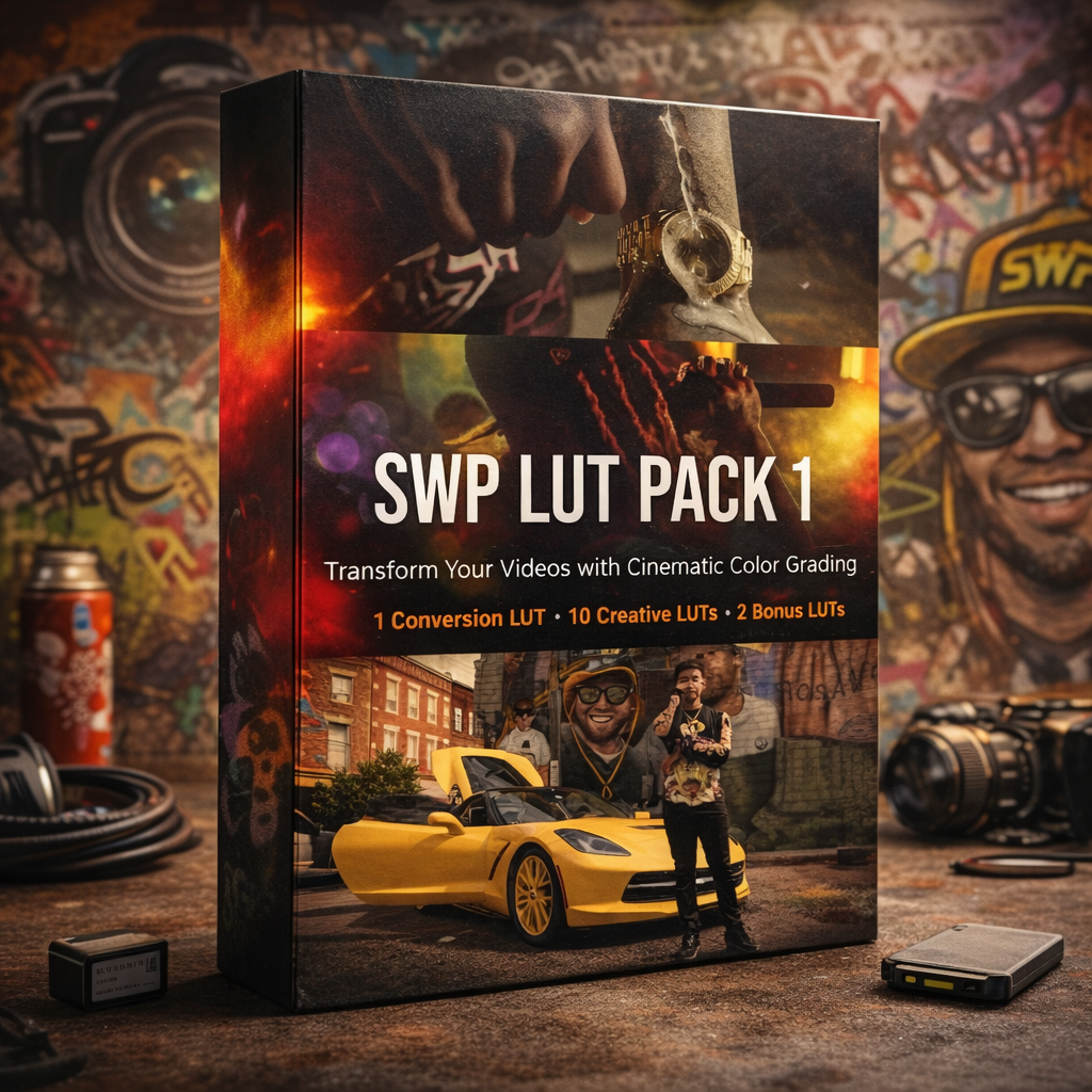 Cinematic LUTs for S-Log - compatible with adobe premiere, final cut pro, and davinci resolve