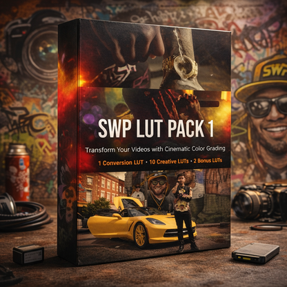 Cinematic LUTs for S-Log - compatible with adobe premiere, final cut pro, and davinci resolve