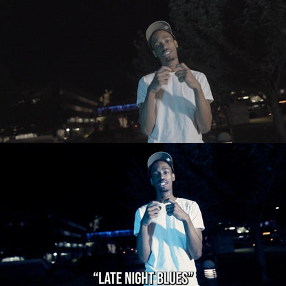 Before and after color grading comparison usinf S-Log2 LUT on Sony camera footage for a cinematic film look.