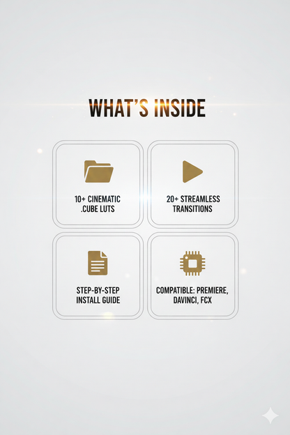 SWPresets Complete Editors Bundle: A collection of cinematic LUTs and digital assets for professional video editing.